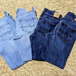 Denizen from Levi's Women's Skinny Jeans - Light Blue and Dark Blue Lot